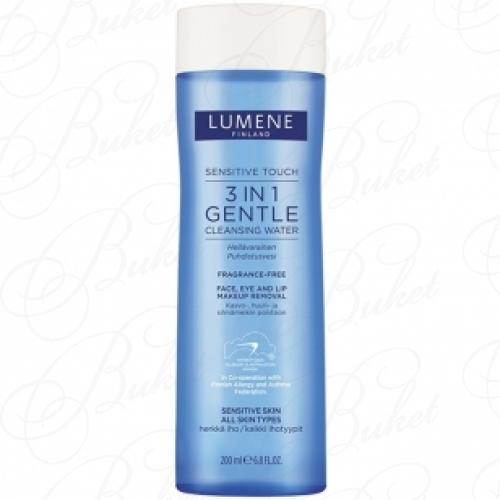 Мицеллярная вода для лица LUMENE SKIN CARE SENSITIVE TOUCH 3 in 1 GENTLE CLEANSING WATER 200ml