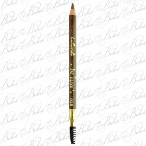 Карандаш для бровей LACORDI DE LUXE EYEBROW PENCIL №02В Коричневый
