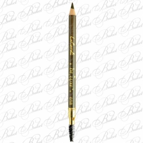 Карандаш для бровей LACORDI DE LUXE EYEBROW PENCIL №05В Тёмносеро-Коричневатый