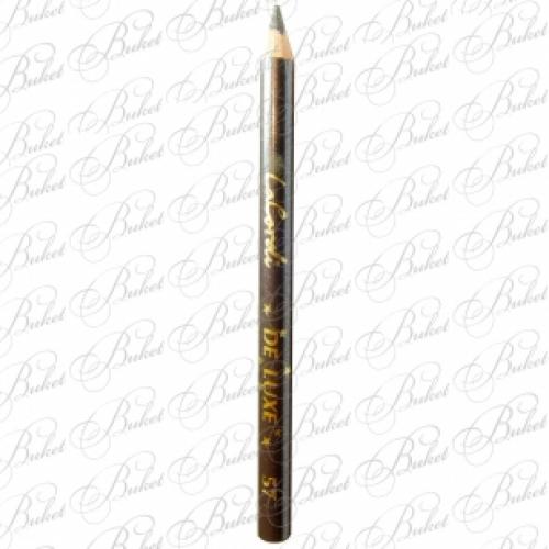 Карандаш для век LACORDI DE LUXE EYE LINER PENCIL №57 Светлый Графит (блёстки)
