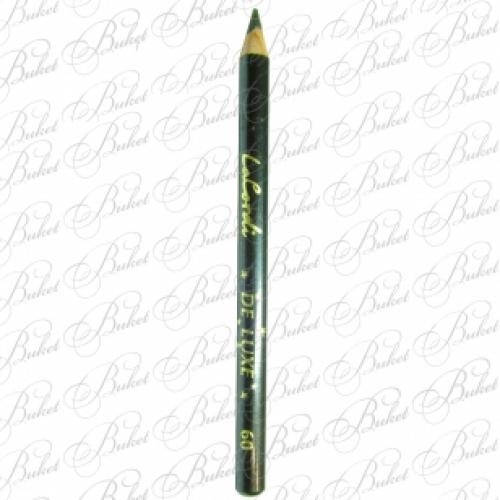 Карандаш для век LACORDI DE LUXE EYE LINER PENCIL №60 Мерцающий Черный (блёстки)
