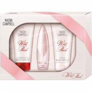NAOMI CAMPBELL WILD PEARL SET (edt 15ml+b/lot 50ml+sh/gel 50ml)