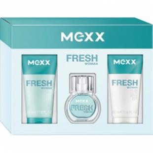 MEXX FRESH WOMAN SET (edt 15ml+b/lot 50ml+sh/gel 50ml)