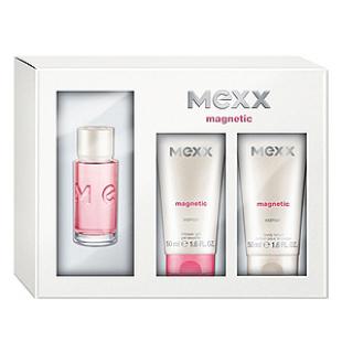 MEXX MAGNETIC WOMAN SET (edt 15ml+b/lot 50ml+sh/gel 50ml) 