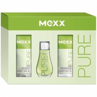 MEXX PURE WOMAN SET (edt 15ml+b/lot 50ml+sh/gel 50ml) 