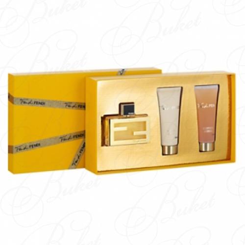 Набор FAN DI FENDI SET (edp 75ml+b/lot 75ml+sh/gel 75ml) 