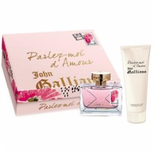 JOHN GALLIANO PARLEZ MOI D`AMOUR EAU DE PARFUM SET (edp 50ml+b/lot 125ml)