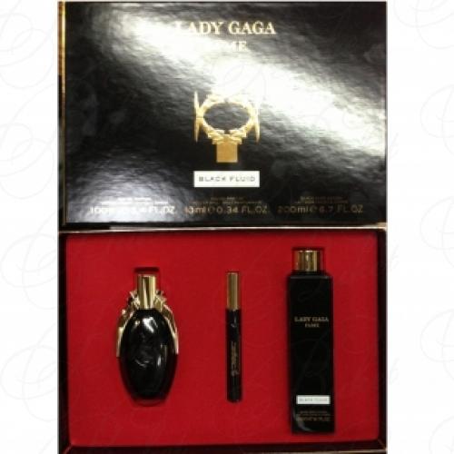 Набор LADY GAGA FAME SET (edp 100ml+edp 10ml+b/lot 200ml)
