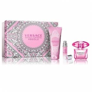 VERSACE BRIGHT CRYSTAL ABSOLU SET (edp 50ml+b/lot 50ml+edp 10ml)