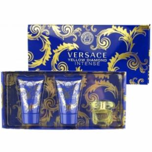 VERSACE YELLOW DIAMOND INTENSE SET (edp 5ml+b/lot 25ml+sh/g 25ml)