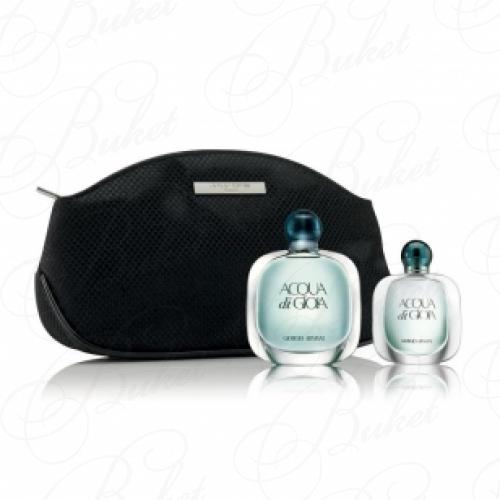 Набор ARMANI ACQUA DI GIOIA SET (edp 50ml+b/lot 75ml+косметичка)