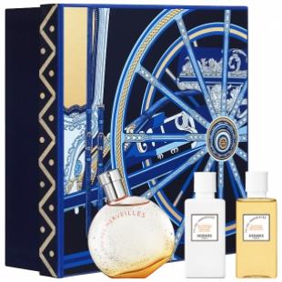 HERMES EAU DES MERVEILLES SET (edt 50ml+b/lot 40ml+sh/gel 40ml)