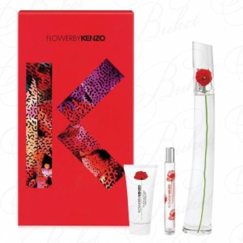 Набор KENZO FLOWER BY KENZO SET (edp 100ml+b/lot 50ml+edp 15ml)