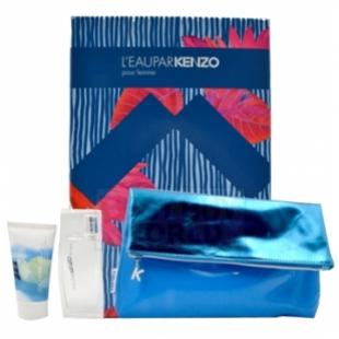 KENZO L'EAU PAR KENZO SET (edt 50ml+b/lot 50ml+pouch)