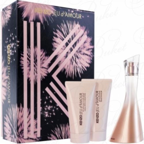 Набор KENZO JEU D`AMOUR SET (edp 50ml+b/milk 50ml+sh/gel 50ml)
