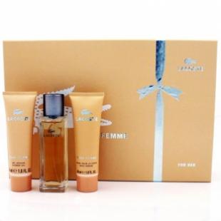 LACOSTE LACOSTE POUR FEMME SET (edp 30ml+b/lot 50ml+sh/gel 50ml)