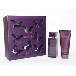 LALIQUE AMETHYSTE SET (edp 100ml+b/lot 100ml)