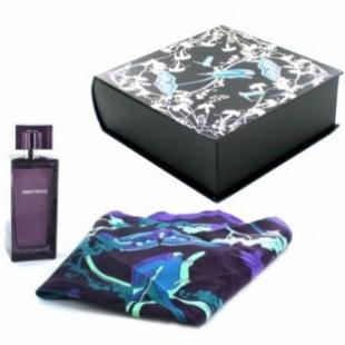 LALIQUE AMETHYSTE SET (edp 100ml+scarf)