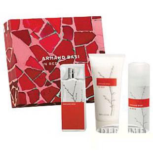 ARMAND BASI IN RED SET (edt 100ml+b/lot 100ml+deo 150ml)