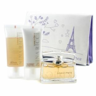 NINA RICCI LOVE IN PARIS SET (edp 50ml+b/lot 50ml+sh/gel 50ml)