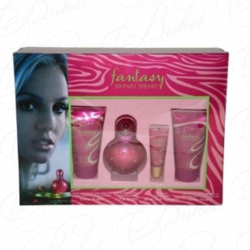 Набор BRITNEY SPEARS FANTASY SET (edp 50ml+b/cream 50ml+sh/gel 50ml+8ml lip gloss)