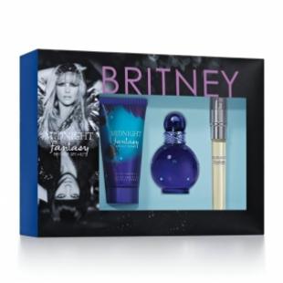 BRITNEY SPEARS MIDNIGHT FANTASY SET (edp 100ml+edp 10ml+b/lot 50ml+sh/gel 50ml)