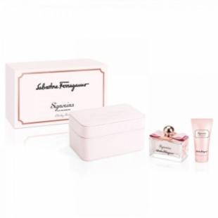SALVATORE FERRAGAMO SIGNORINA SET (edp 100ml+sh/gel 50ml+bag)