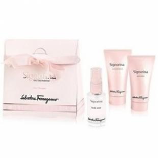 SALVATORE FERRAGAMO SIGNORINA SET (b/mist 40ml+sh/gel 30ml+b/lot 30ml)