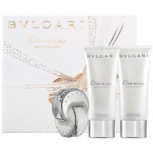 BVLGARI OMNIA CRYSTALLINE SET (edt 65ml+b/lot 100ml+sh/gel 100ml)