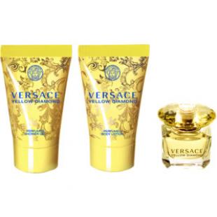 VERSACE YELLOW DIAMOND SET (edt 5ml+b/lot 25ml+sh/g 25ml)