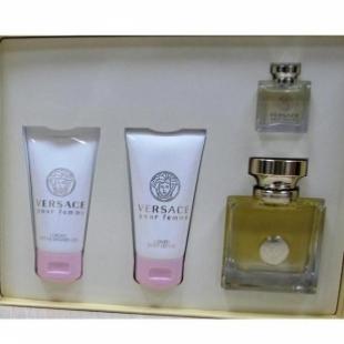 VERSACE VERSACE SET (edp 50ml+edp 5ml+b/lot 50ml+sh/gel 50ml)