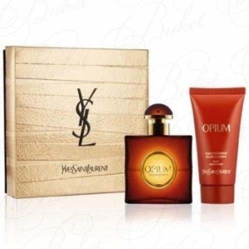 Набор YVES SAINT LAURENT OPIUM SET (edt 50ml+b/lot 100ml)