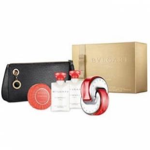 BVLGARI OMNIA CORAL SET (edt 65ml+b/lot 2шт*40ml+soap 50g+POUCH)