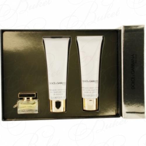 Набор DOLCE & GABBANA THE ONE SET (edp 5ml+b/lot 50ml+sh/gel 50ml)