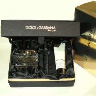 DOLCE & GABBANA THE ONE SET (edp 75ml+b/lot 100ml+edp 6ml)