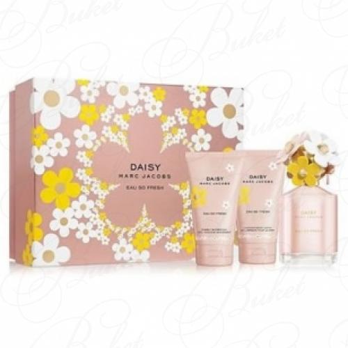Набор MARC JACOBS DAISY EAU SO FRESH SET (edt 75ml+sh/gel 75ml+b/lot 75ml)