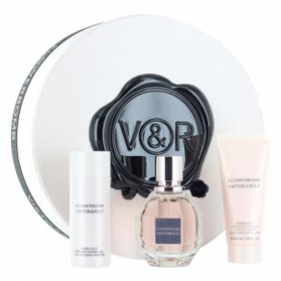 VIKTOR & ROLF FLOWERBOMB SET (edp 50ml+b/cream 40ml+sh/gel 50ml)