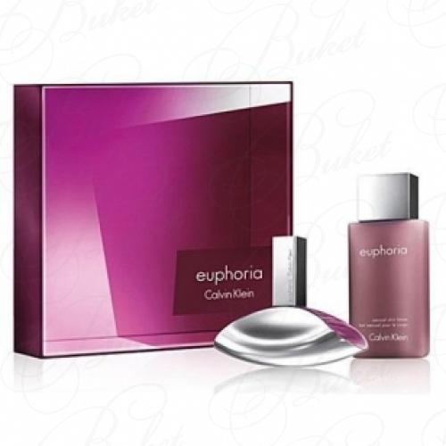 Набор CALVIN KLEIN EUPHORIA SET (edp 100ml+b/lot 100ml) 