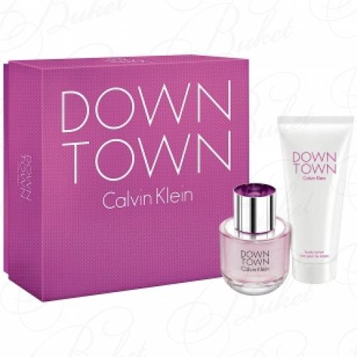 Набор CALVIN KLEIN DOWNTOWN SET (edp 50ml+b/lot 100ml) 