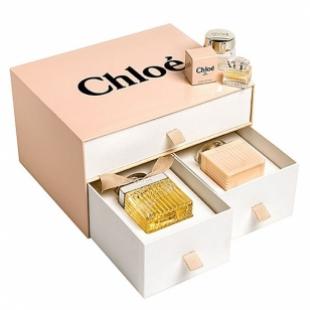 CHLOE CHLOE SET (edp 75ml+b/lot 100ml+edp 5ml+b/cream-scrub 15ml+шкатулка)