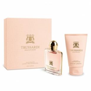 TRUSSARDI DELICATE ROSE SET (edt 50ml+b/lot 100ml)