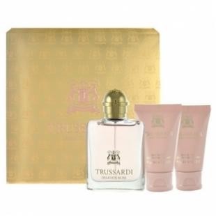TRUSSARDI DELICATE ROSE SET (edt 30ml+b/lot 2*30ml)