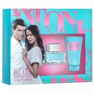 ANTONIO BANDERAS BLUE SEDUCTION FOR WOMEN SET (edt 50ml+b/lot 50ml)