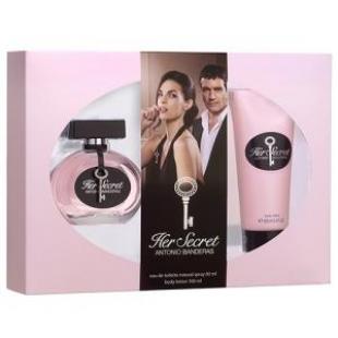 ANTONIO BANDERAS HER SECRET SET (edt 80ml+b/lot 100ml)