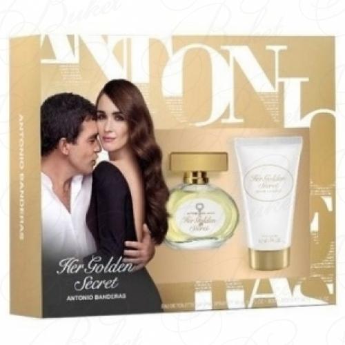 Набор ANTONIO BANDERAS HER GOLDEN SECRET SET (edt 50ml+b/lot 50ml)