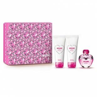 MOSCHINO PINK BOUQUET SET (edt 50ml+b/lot 100ml+sh/gel 100ml)