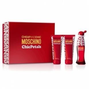 MOSCHINO CHEAP AND CHIC PETALS SET (edt 50ml+b/lot 100ml+sh/gel 100ml)