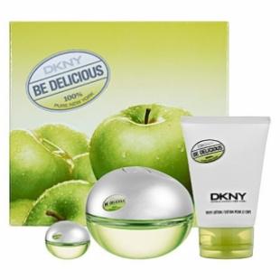 DONNA KARAN DKNY BE DELICIOUS SET (edp 100ml+b/lot 100ml+edp 7ml)