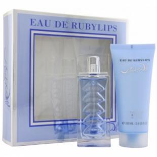 SALVADOR DALI EAU DE RUBYLIPS SET (edt 50ml+ b/lot 100ml)