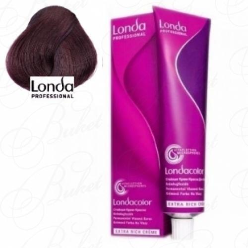 Крем-краска Londa Londacolor тон 4/65 Шатен фиолетово-красный 60ml